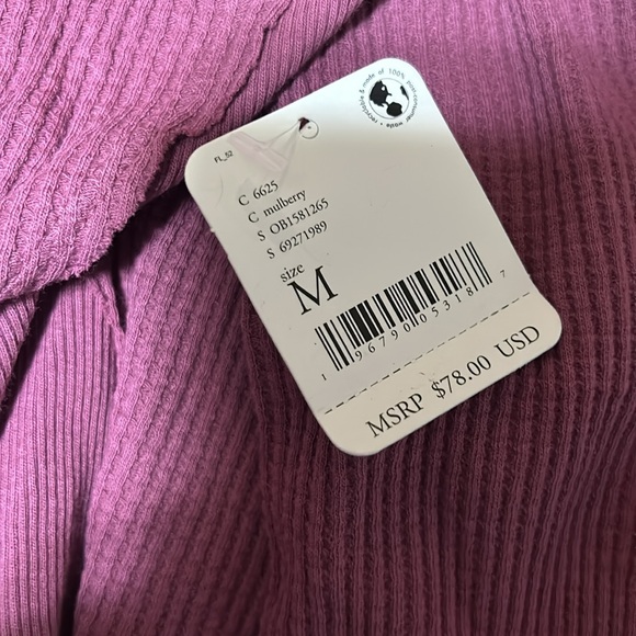 Free People Santa Clara Thermal mulberry - Picture 3 of 3